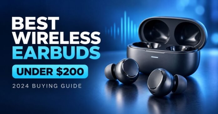 Best Wireless Earbuds Under 200 Dollars 2024