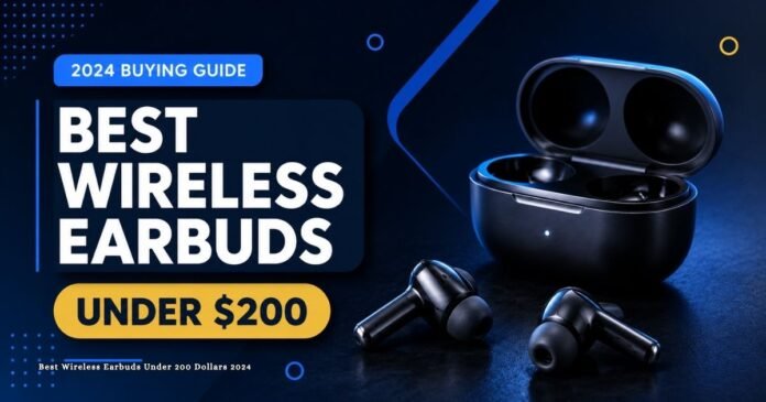 Best Wireless Earbuds Under 200 Dollars 2024