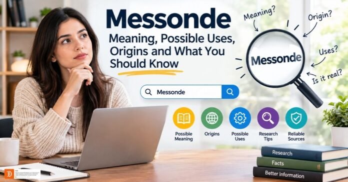 Messonde
